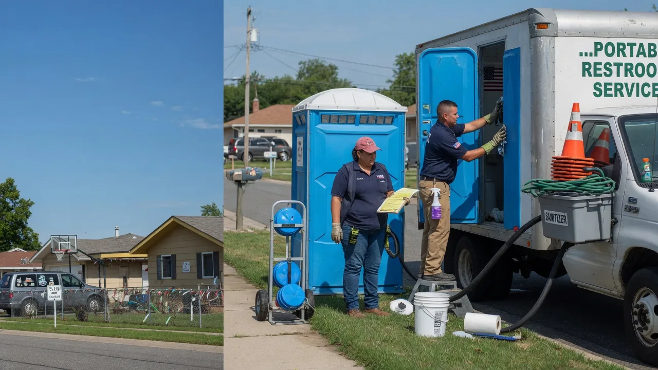Portable Toilet Rental in Breckenridge, MI near me